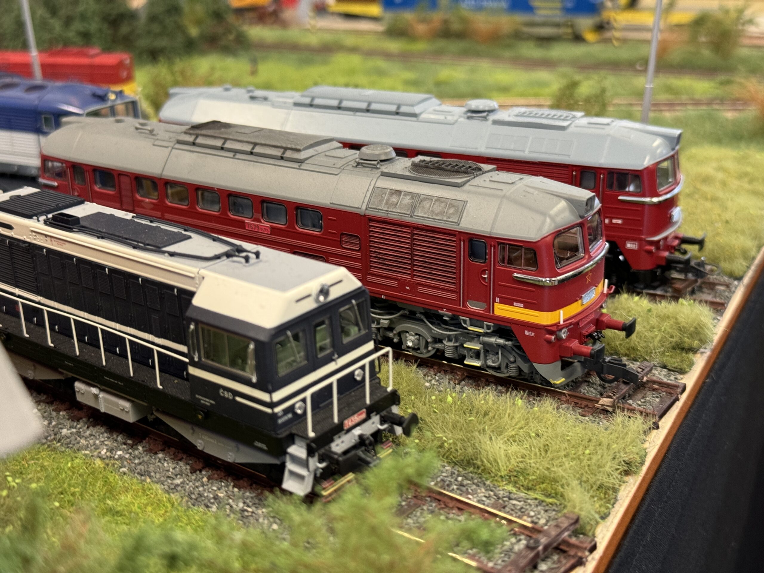 Výstava modelové železnice ve Spolku Aleš